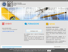 Tablet Screenshot of collegiogeometritr.org